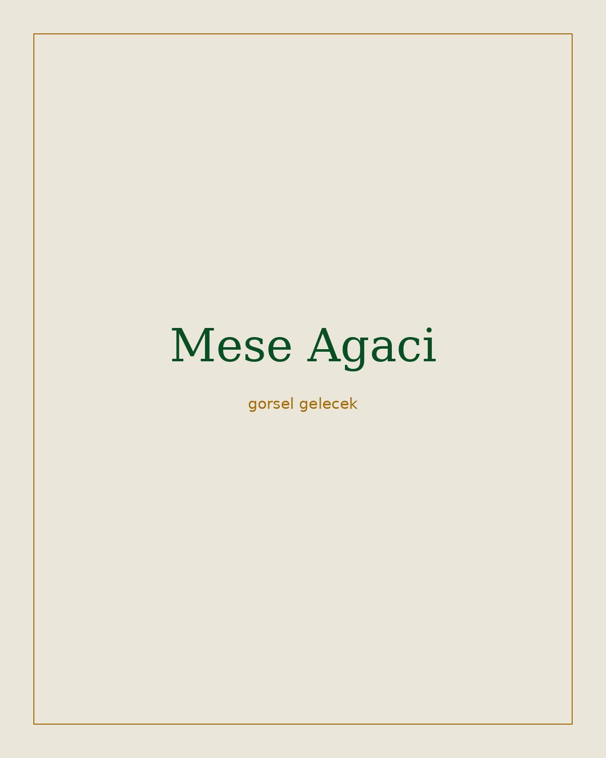 Bahçedeki meşe ağacı